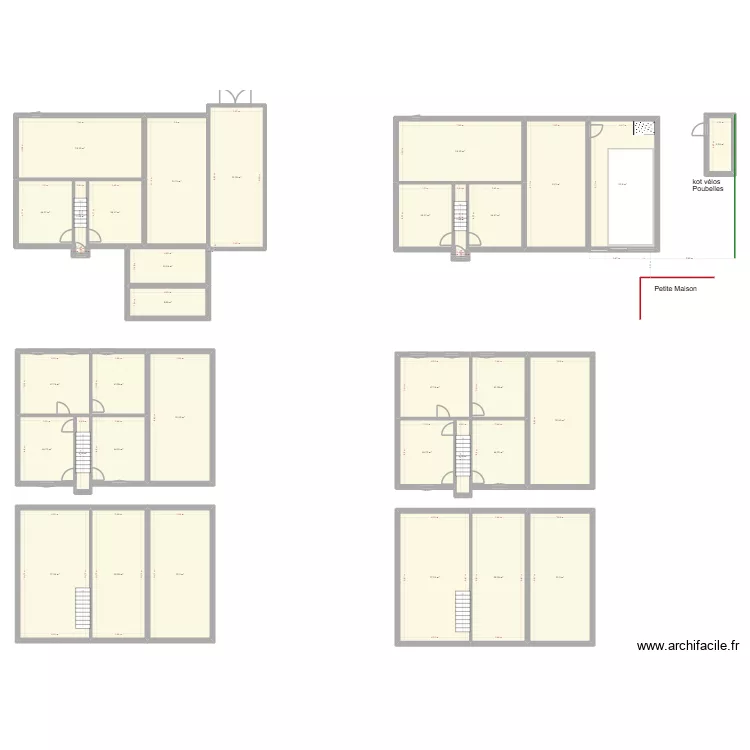 Porcheresse - Grande2. Plan de 33  et 671 m²