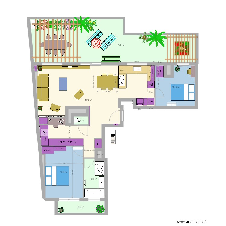 plan Travaux. Plan de 0 pièce et 0 m2