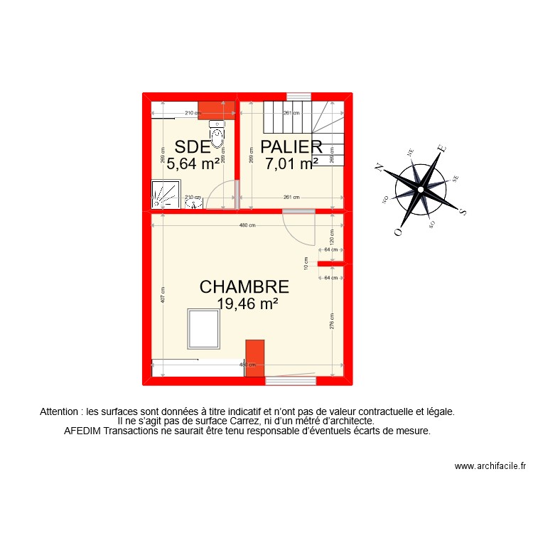 BI 9527 ETAGE PASCAL. Plan de 0 pièce et 0 m2