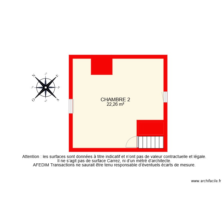 BI 7271 ETAGE 2 bis. Plan de 0 pièce et 0 m2