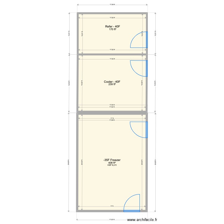 STL Can - Ref Cool and Freezer. Plan de 0 pièce et 0 m2