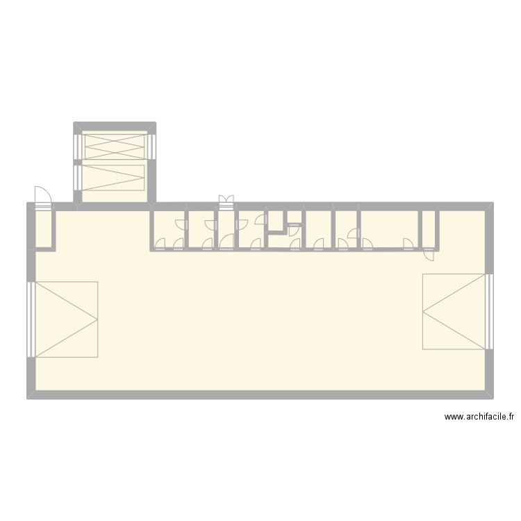 Plan Alexandre . Plan de 10 pièces et 85 m2