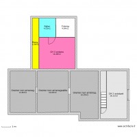 Grenier et etage 1 de l'extension