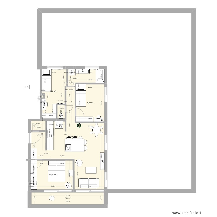 Javel dernier. Plan de 0 pièce et 0 m2
