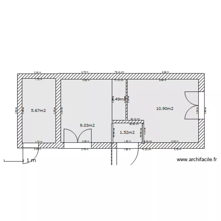 Bressarelle - Batiment B. Plan de 