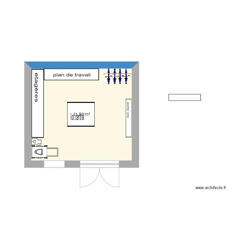 Abri de Jardin. Plan de 0 pièce et 0 m2