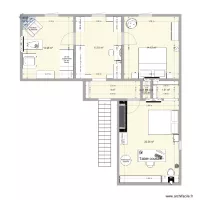 emm&eacute;nagement &eacute;tage Montastruc version BB 