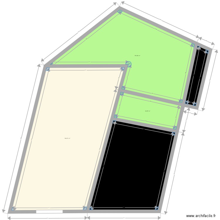 grange opoul. Plan de 0 pièce et 0 m2