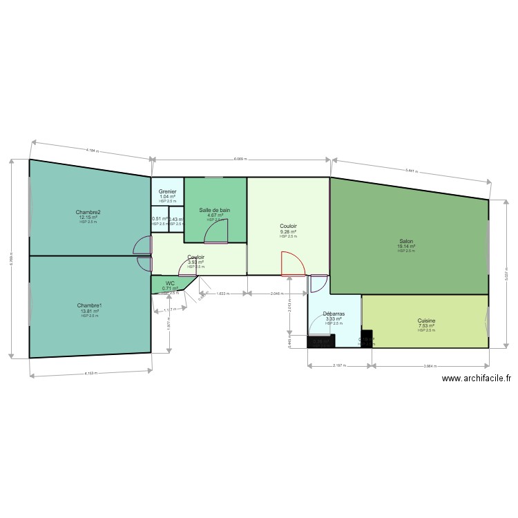 BUFFA 45. Plan de 0 pièce et 0 m2