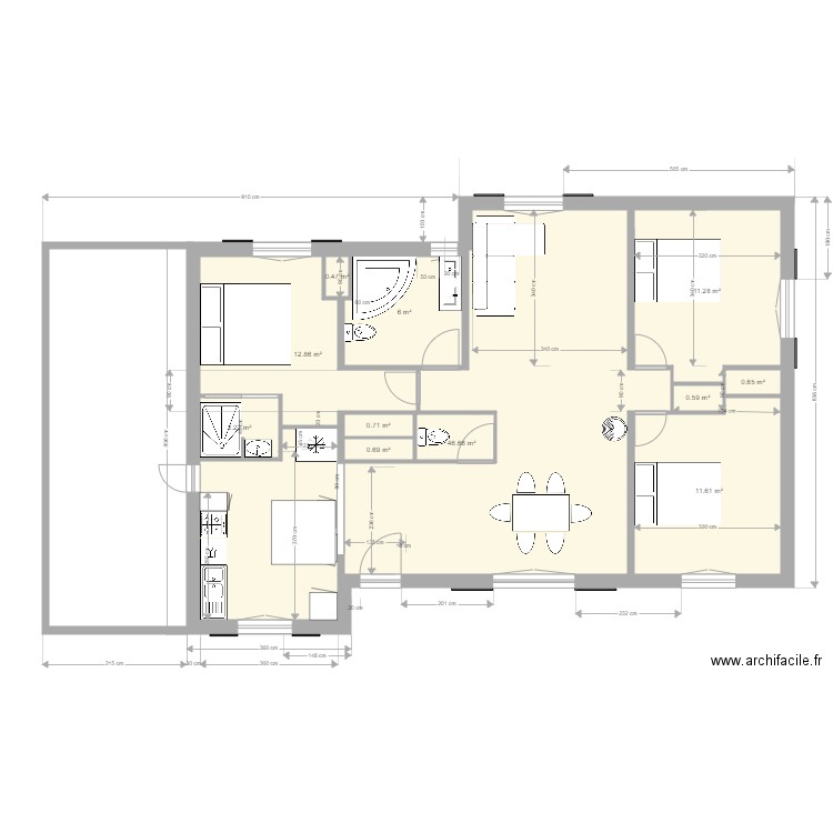 plan SP3C 1410fabien. Plan de 0 pièce et 0 m2