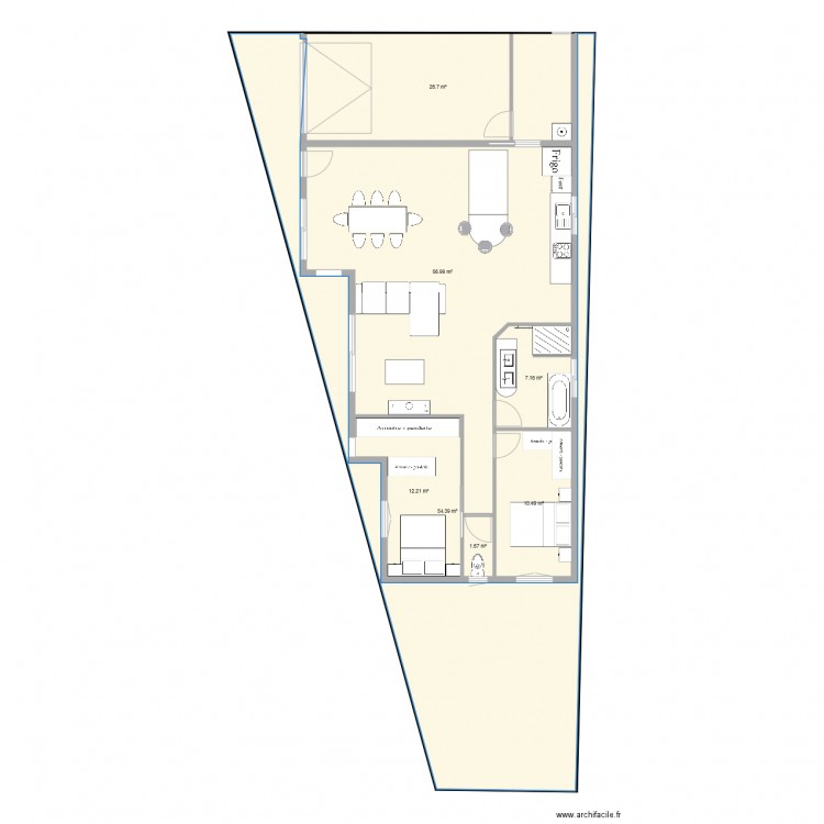 af25. Plan de 0 pièce et 0 m2