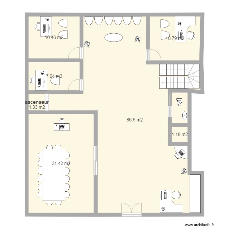 5 Victor Hugo RDC. Plan de 0 pièce et 0 m2