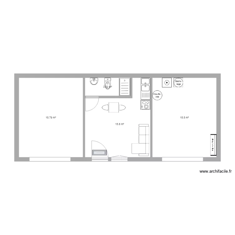 RDC St Romain. Plan de 