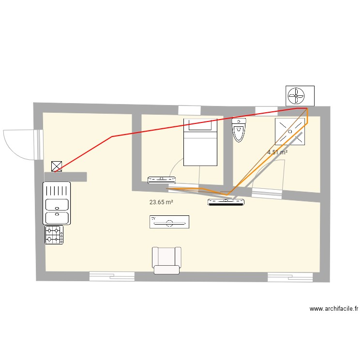 Paul richard N2A3 IFCA. Plan de 0 pièce et 0 m2