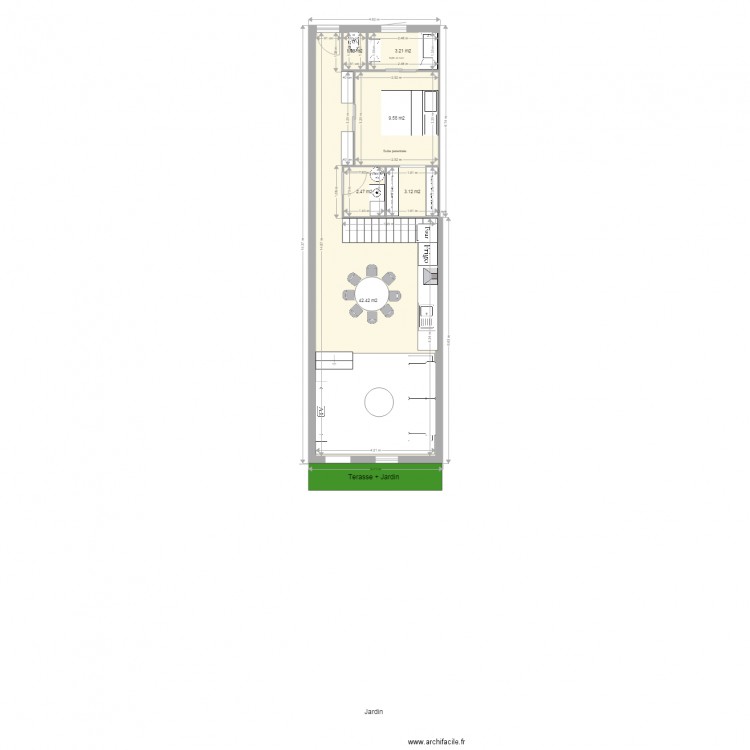 Plan. Plan de 0 pièce et 0 m2