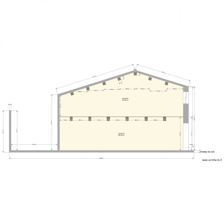 cave coupe. Plan de 0 pièce et 0 m2