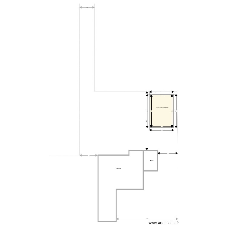 masse test. Plan de 0 pièce et 0 m2