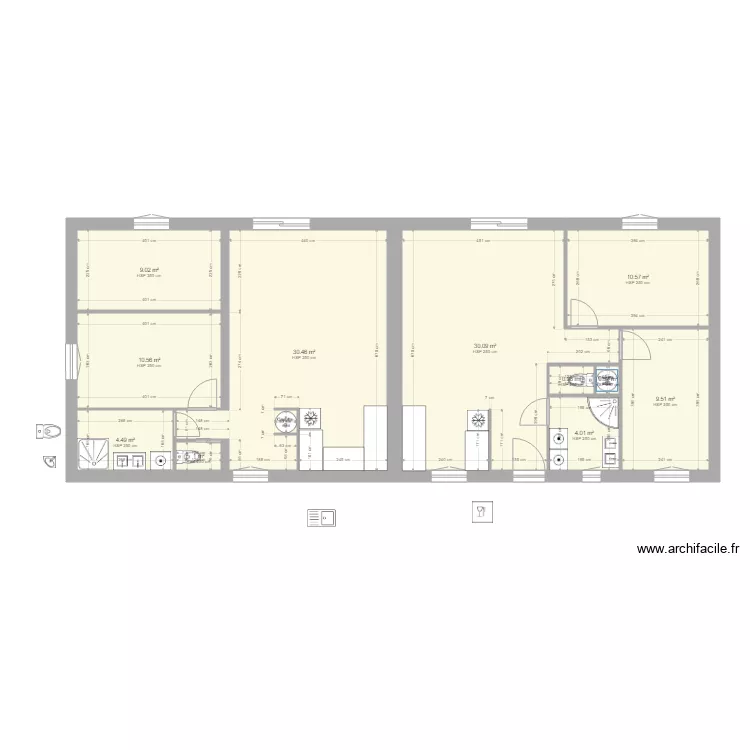 local pitres 3 test. Plan de 