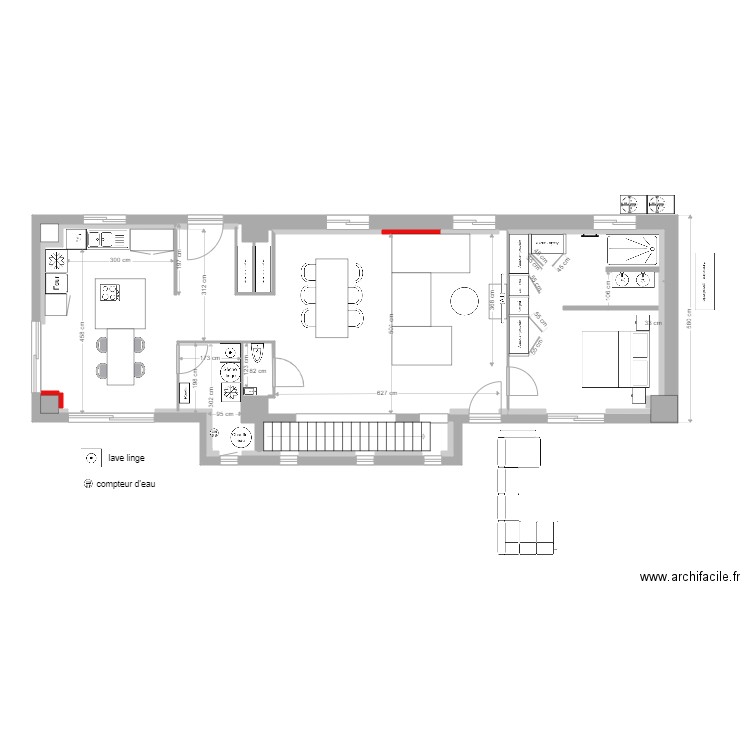 plans intérieurs uniquement v5. Plan de 0 pièce et 0 m2