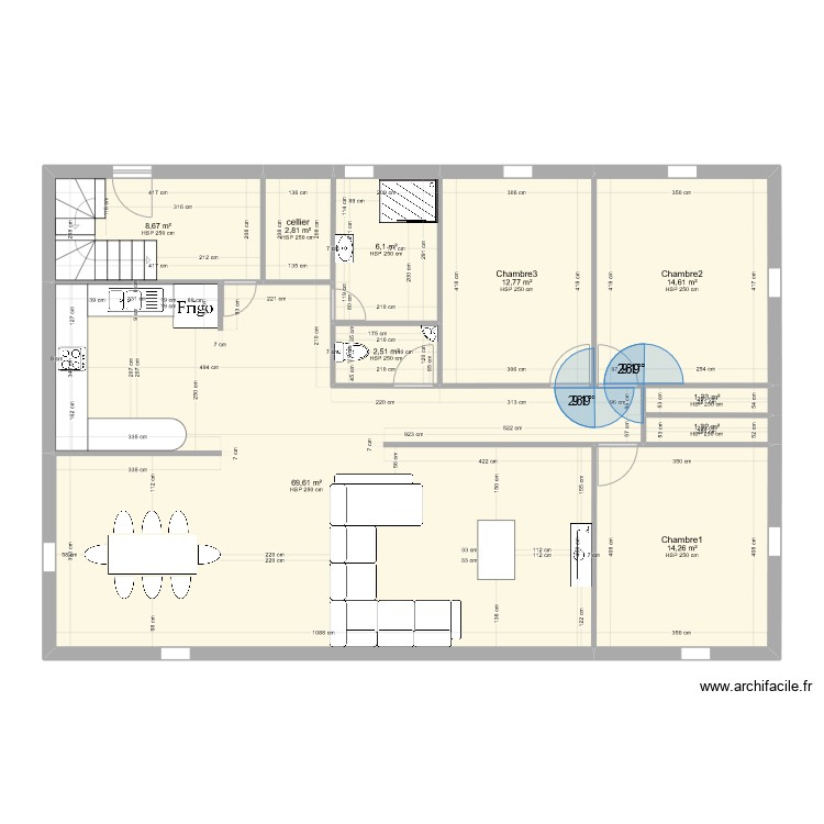 PLAN ADOU. Plan de 0 pièce et 0 m2