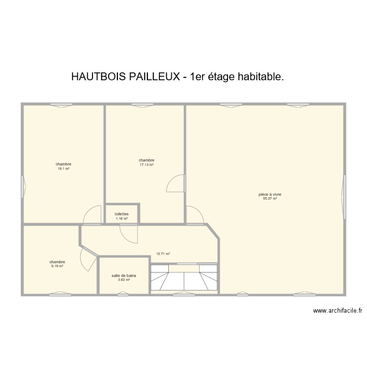HAUTBOIS PAILLEUX  Jeansagnière. Plan de 0 pièce et 0 m2