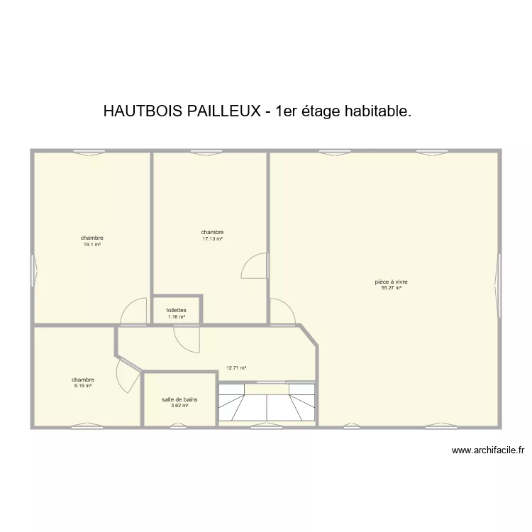 HAUTBOIS PAILLEUX  Jeansagni&egrave;re. Plan de 