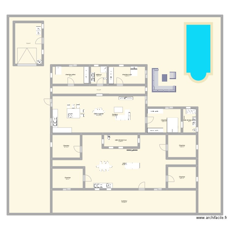 mon projet. Plan de 0 pièce et 0 m2