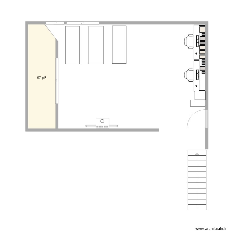 SOUs sol 2plan 1. Plan de 0 pièce et 0 m2