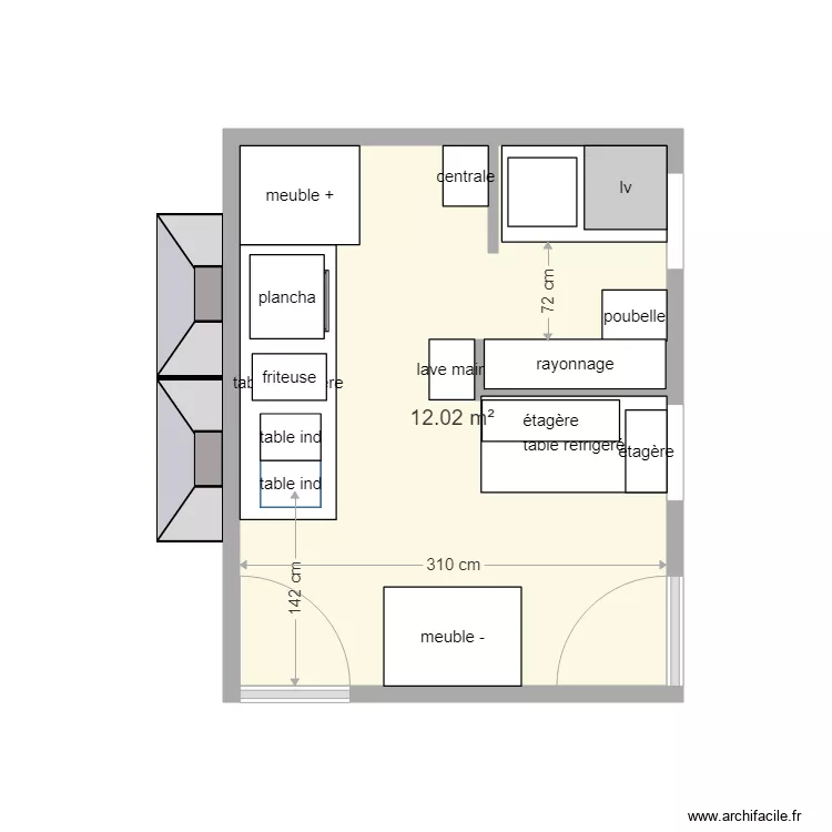 restaurant chez fred. Plan de restaurant chez fred. Plan de