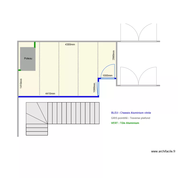Coislin Bureau. Plan de Coislin Bureau. Plan de