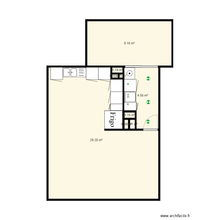 test cellier. Plan de 0 pièce et 0 m2