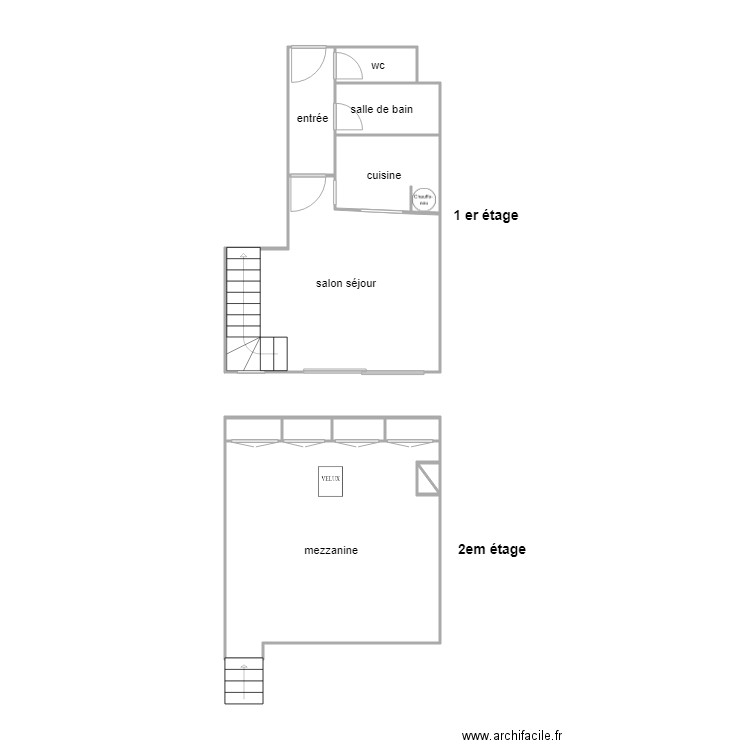 asselinne. Plan de 0 pièce et 0 m2