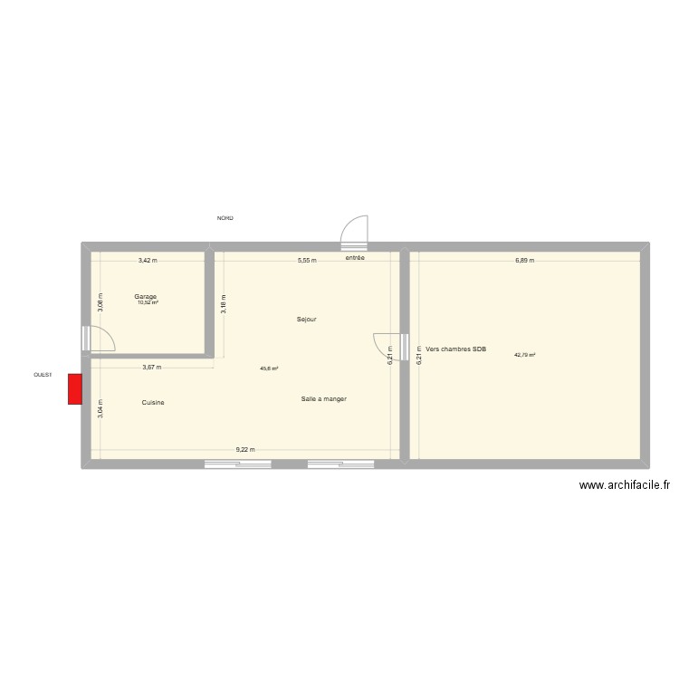 Gillebert V1. Plan de 0 pièce et 0 m2