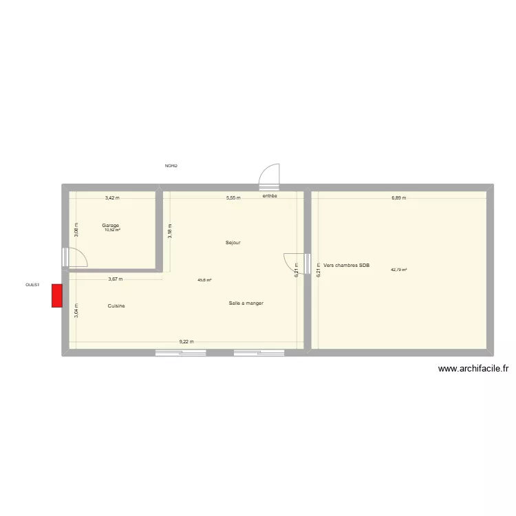Gillebert V1. Plan de Gillebert V1. Plan de