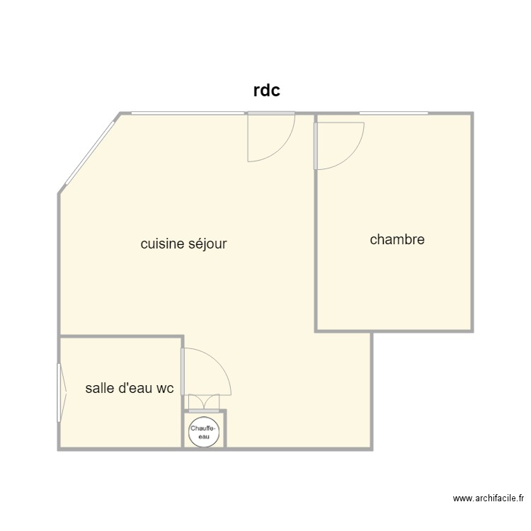 chastre stud am. Plan de 0 pièce et 0 m2