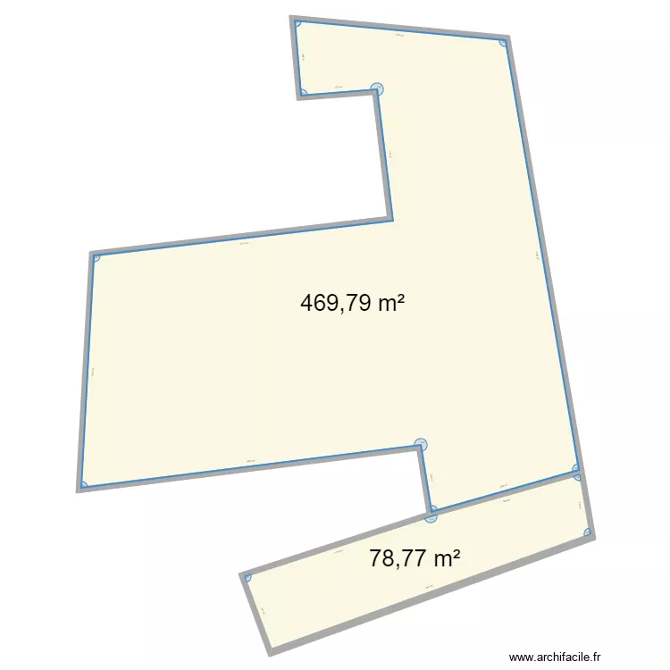 LA MAURE AILE CADASTRE. Plan de 