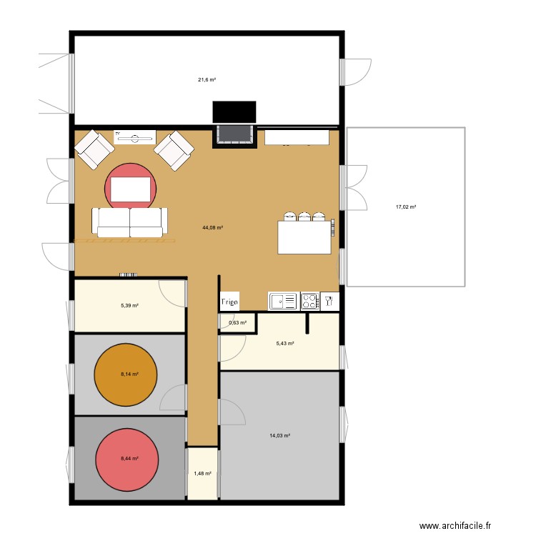 DaHouse. Plan de 0 pièce et 0 m2