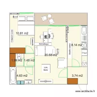 Log 1 Lave linge Cuisine Dante