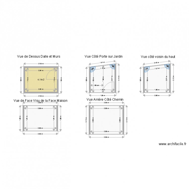 abri de jardin. Plan de 0 pièce et 0 m2