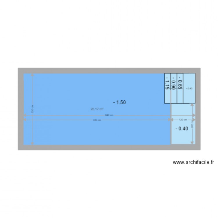 piscine 2. Plan de 0 pièce et 0 m2