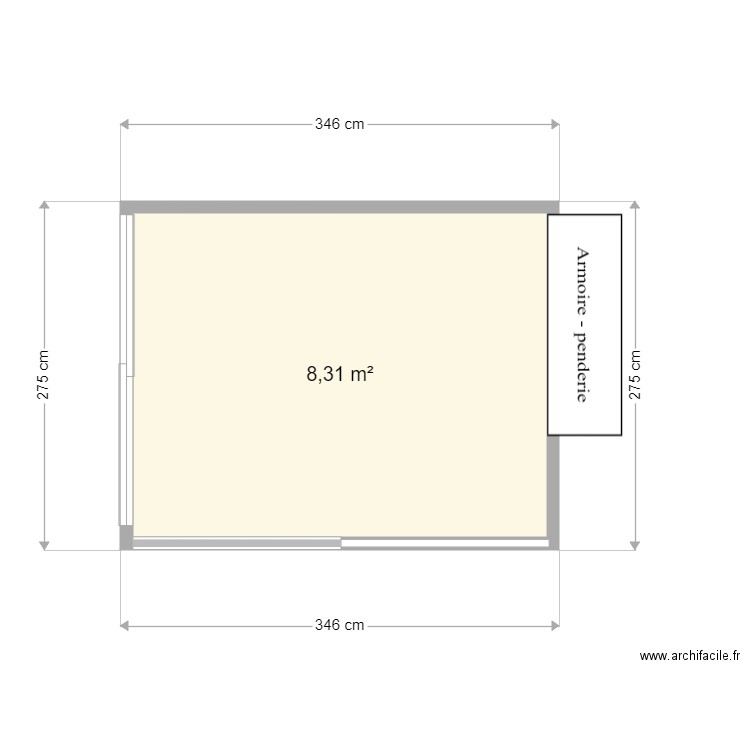 Espagne chambre parents. Plan de 0 pièce et 0 m2