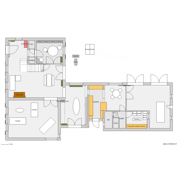 DreveMoulin Projet. Plan de 0 pièce et 0 m2