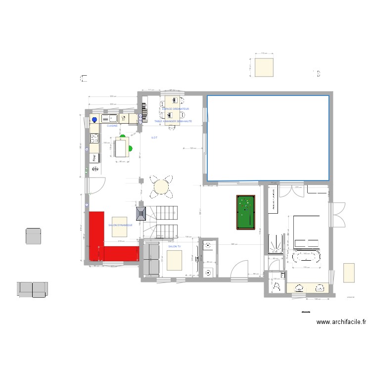 GLOBAL RDC 1 4. Plan de 0 pièce et 0 m2