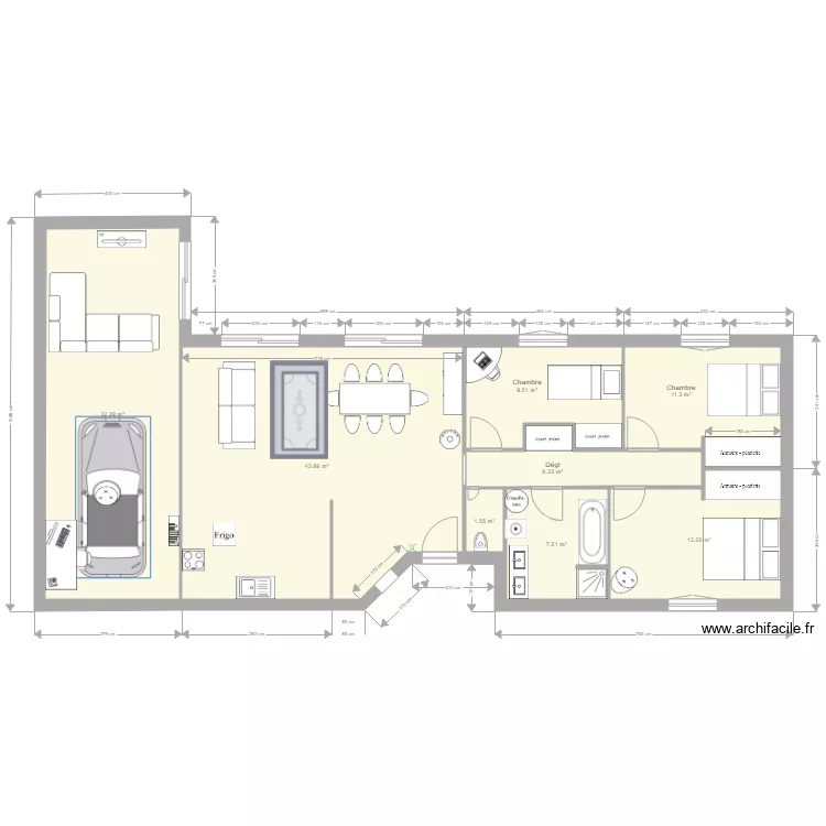 seynhaeve IV. Plan de 