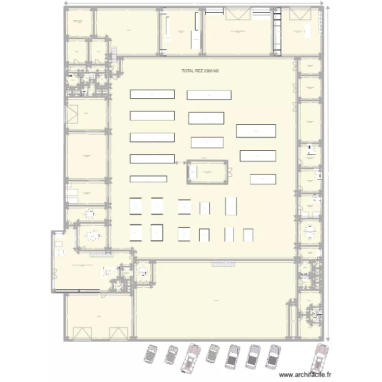 ATELIER FRAIPONT rez 6. Plan de 