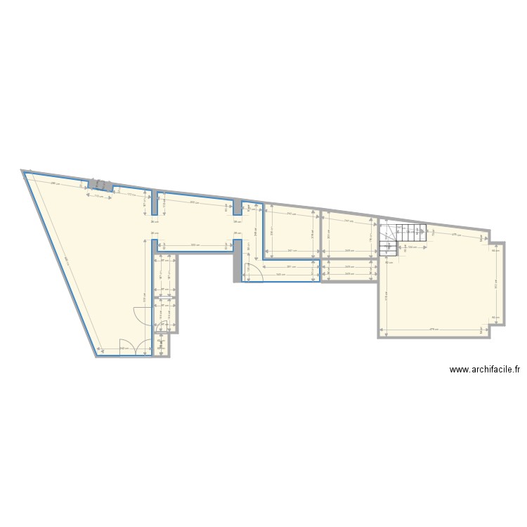 lamartine rdc. Plan de 0 pièce et 0 m2