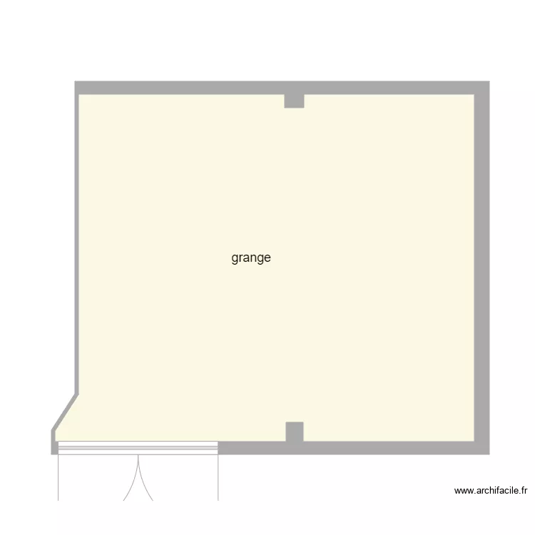 douin am 1227. Plan de 