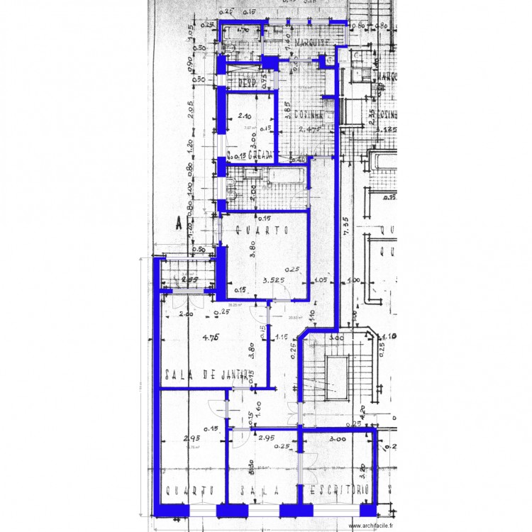 plan sao felix 1. Plan de 0 pièce et 0 m2