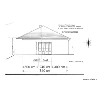 PERIGNAT fa&ccedil;ade sud avant travaux 