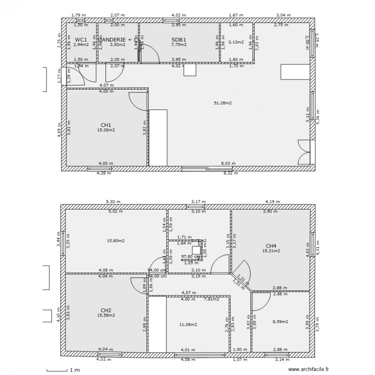 test 5. Plan de 0 pièce et 0 m2